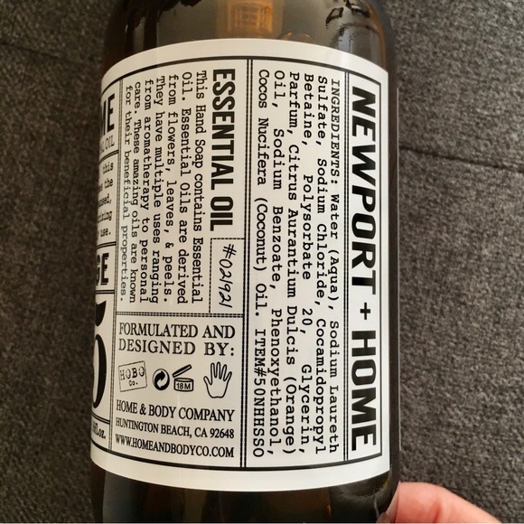 HOST PICK! Newport + Home Hand Soap, 16 oz (1 Bottle) - Picture 6 of 11